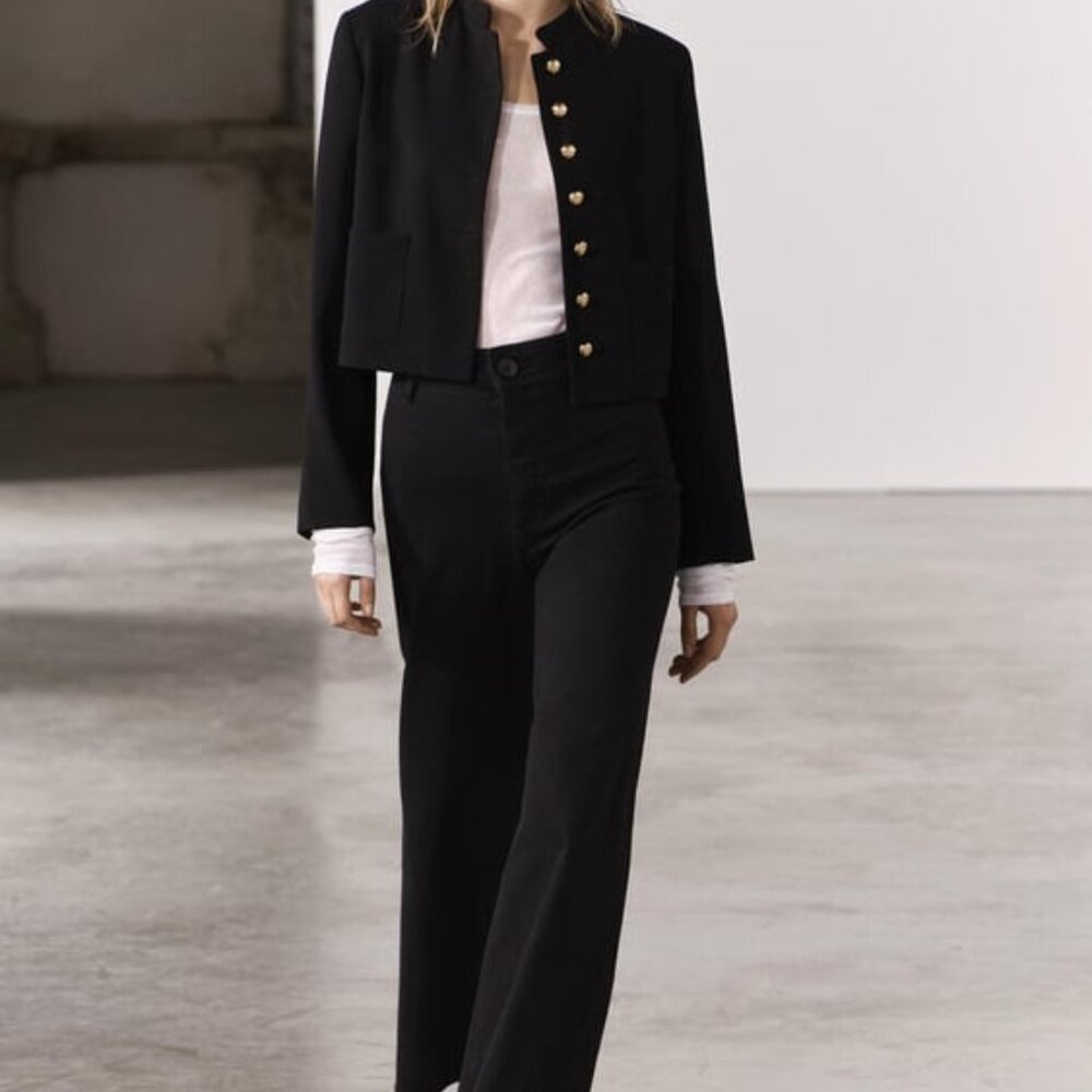 ZARA High Rise Relaxed Leg - Picture 3 of 5